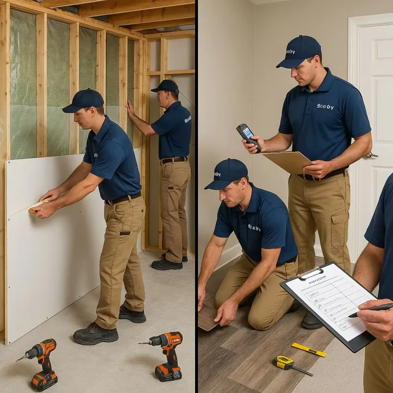 Repairs and Reconstruction process in Chisago County, MN